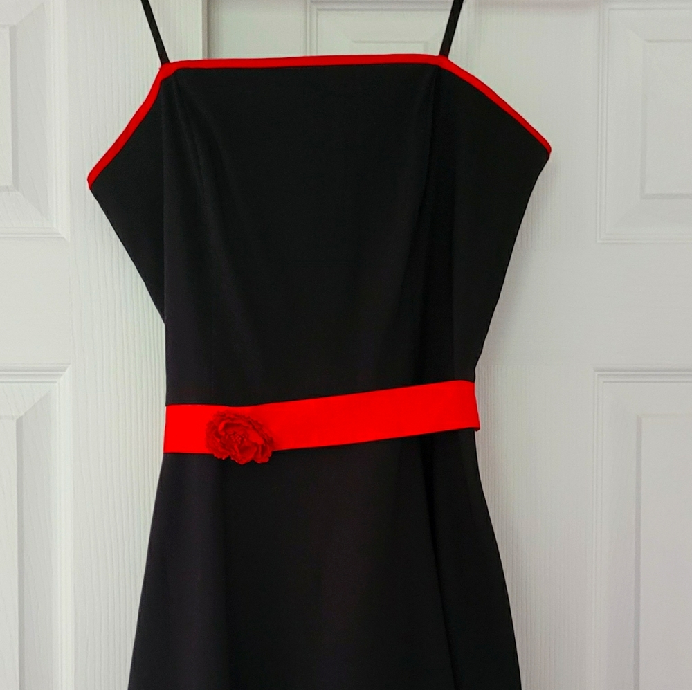 black dress